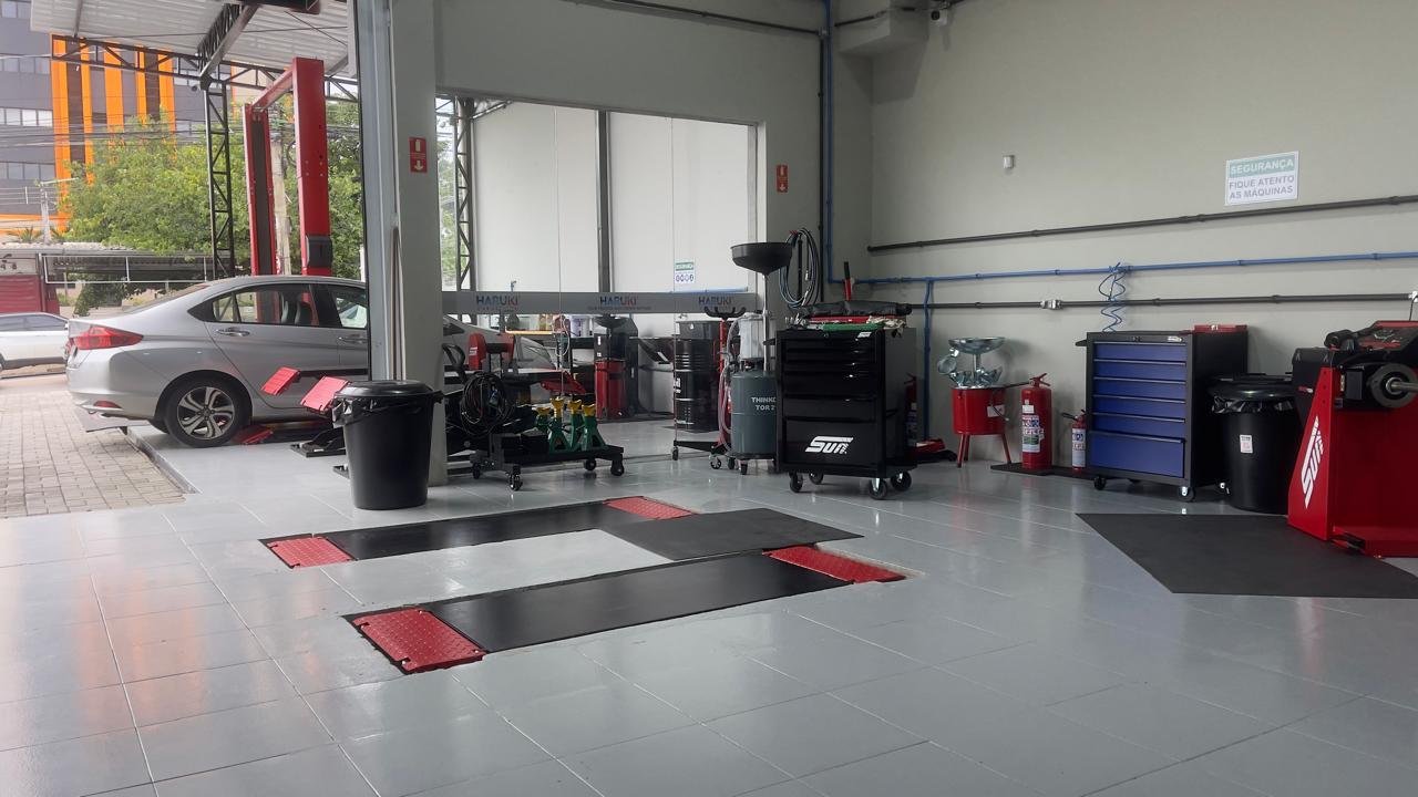 Oficina Haruki - Equipamentos