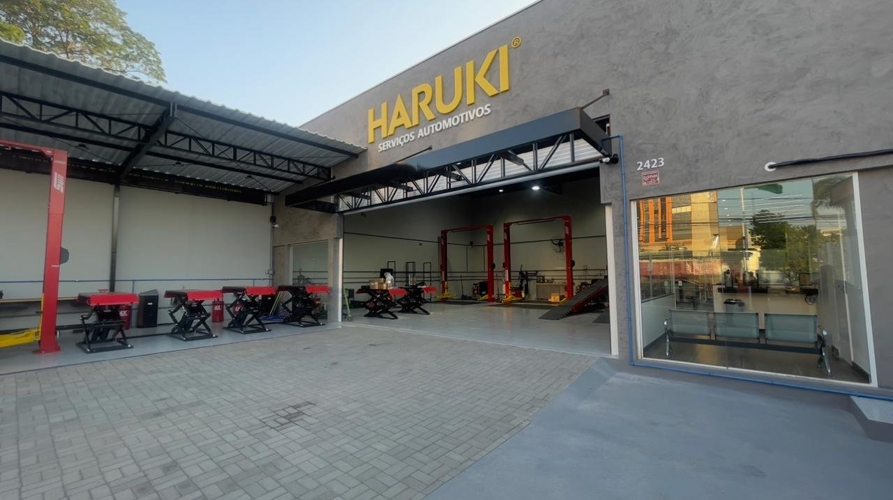 Oficina Haruki - Equipamentos